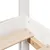 Produktbild 9 för Sängram utan madrass vit 120x190 cm massiv furu
