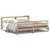 Produktbild 2 för Sängram utan madrass 180x200 cm massiv furu