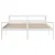 Produktbild 4 för Seniorsäng med sänggavel vit 180x200 cm massivt furu
