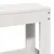 Produktbild 10 för Sängram med huvudgavel vit 135x190 cm massiv furu