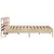 Produktbild 5 för Sängram utan madrass 140x190 cm massiv furu