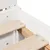 Produktbild 9 för Sängram utan madrass vit 90x200 cm massiv furu