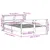 Produktbild 12 för Sängram utan madrass 135x190 cm massiv furu