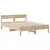 Produktbild 7 för Sängram utan madrass 135x190 cm massiv furu