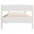 Produktbild 4 för Sängram utan madrass vit 90x190 cm massiv furu