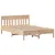 Produktbild 7 för Sängram utan madrass 140x190 cm massiv furu