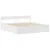 Produktbild 5 för Sängram utan madrass vit 180x200 cm massiv furu
