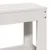 Produktbild 10 för Sängram utan madrass vit 140x200 cm massiv furu