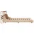Produktbild 5 för Sängram utan madrass 140x190 cm massiv furu
