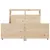 Produktbild 4 för Sängram utan madrass 160x200 cm massiv furu