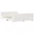 Produktbild 5 för Sängram utan madrass vit 135x190 cm massiv furu