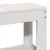 Produktbild 10 för Sängram utan madrass vit 140x190 cm massiv furu