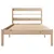Produktbild 4 för Sängram utan madrass 75x190 cm massiv furu