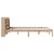 Produktbild 5 för Sängram utan madrass 140x190 cm massiv furu