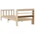 Produktbild 6 för Sängram utan madrass 90x190 cm massiv furu