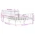 Produktbild 12 för Sängram utan madrass 140x190 cm massiv furu