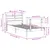 Produktbild 12 för Sängram utan madrass 90x190 cm massiv furu