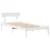 Produktbild 7 för Sängram utan madrass vit 90x190 cm massiv furu