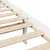 Produktbild 9 för Sängram utan madrass vit 120x190 cm massiv furu