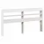 Produktbild 8 för Sängram utan madrass vit 135x190 cm massiv furu