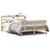 Produktbild 2 för Sängram utan madrass 140x190 cm massiv furu