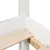 Produktbild 9 för Sängram med huvudgavel vit 120x190 cm massiv furu