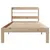 Produktbild 4 för Sängram med huvudgavel 75x190 cm massivt furu