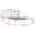 Produktbild 11 för Sängram utan madrass vaxbrun 140x190 cm massiv furu