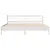 Produktbild 4 för Sängram utan madrass vit 200x200 cm massiv furu