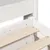 Produktbild 9 för Sängram utan madrass vit 100x200 cm massiv furu