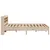 Produktbild 5 för Sängram utan madrass 140x190 cm massiv furu