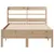 Produktbild 4 för Sängram utan madrass 120x190 cm massiv furu
