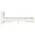 Produktbild 5 för Sängram utan madrass vit 120x190 cm massiv furu