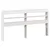 Produktbild 8 för Sängram utan madrass vit 120x190 cm massiv furu