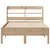 Produktbild 4 för Sängram utan madrass 90x190 cm massiv furu