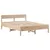Produktbild 8 för Sängram utan madrass 150x200 cm massiv furu