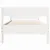 Produktbild 4 för Sängram utan madrass vit 100x200 cm massiv furu