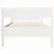 Produktbild 4 för Sängram utan madrass vit 90x200 cm massiv furu