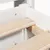 Produktbild 9 för Sängram utan madrass vit 90x200 cm massiv furu