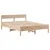 Produktbild 7 för Sängram utan madrass 140x190 cm massiv furu