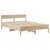 Produktbild 7 för Sängram utan madrass 120x190 cm massiv furu