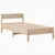 Produktbild 7 för Sängram utan madrass 90x190 cm massiv furu