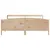 Produktbild 4 för Sängram utan madrass 180x200 cm massiv furu