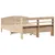 Produktbild 6 för Sängram utan madrass 140x190 cm massiv furu