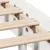 Produktbild 9 för Sängram utan madrass vit 135x190 cm massiv furu