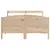 Produktbild 4 för Sängram utan madrass 120x190 cm massiv furu