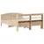 Produktbild 6 för Sängram utan madrass 120x190 cm massiv furu