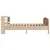 Produktbild 5 för Sängram utan madrass 90x190 cm massiv furu