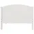 Produktbild 4 för Sängram utan madrass vit 90x190 cm massiv furu