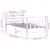 Produktbild 12 för Sängram utan madrass 90x200 cm massiv furu